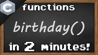C functions 📞