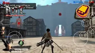 Attack on Titan: Wings of Freedom Gameplay (PS Vita) on Android | Vita3K v11