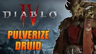 Diablo IV Pulverize Druid Build Guide - This Bear One-Shots Elites!