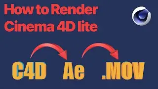 How to Render a Video in Cinema 4D lite