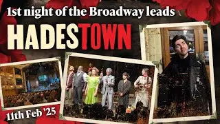I saw the original Broadway cast reunite at HADESTOWN in London | West End theatre vlog / review