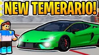 How To Get The NEW LAMBORGHINI TEMERARIO In Roblox Driving Empire For FREE!!!