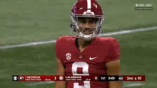 Bryce Young has Heisman performance vs Georgia 2021 SEC Championship