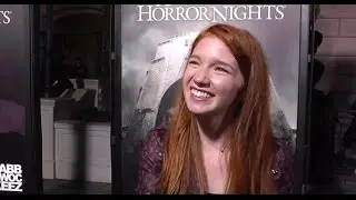 Annalise Basso Talks OUIJA: ORIGIN OF EVIL at Horror Nights Opening