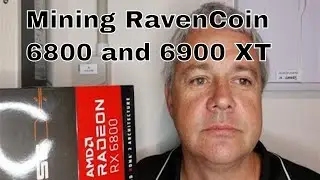 Overclock AMD 6800 6900 XT Crypto Mining HiveOS RavenCoin