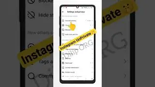 How to UnPrivate Instagram account 