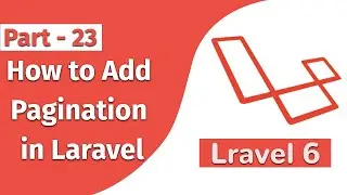 How to Add Pagination in Laravel Laravel 6 PHP Framework Part 23  Punch Code