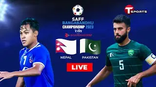 ⚽Live | Nepal vs Pakistan | SAFF Championship 2023 | English Commentary | T Sports