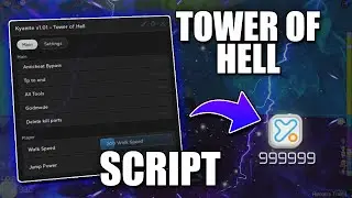 TOWER OF HELL SCRIPT/HACK ROBLOX!! Tp To Top, Godmode, Jump Power | ATUALIZADO FUNCIONANDO