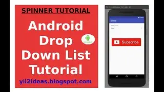 Android Drop Down List Tutorial