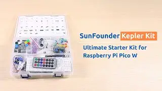 SunFounder Raspberry Pi Pico W Ultimate Starter Kit (Kepler Kit)