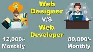 Web Designer vs Web Developer, Difference Between Web designer and Web Developer, Cyber Warriors