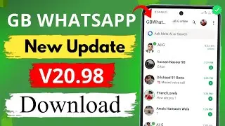 How to download GB Whatsapp New Version | GB Whatsapp V20.98 Download