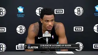 Nic Claxton finishes with 4 blocks in win over Raptors