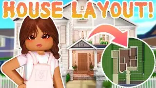 🏠How to BUILD my BLOXBURG HOUSE *LAYOUT* + TOUR📸