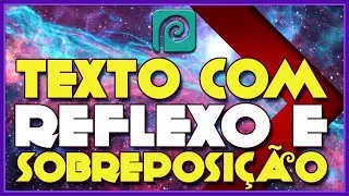 Dominando Textos Estilizados no Photopea: Aprenda a Criar Efeitos de Sobreposição e Reflexo!