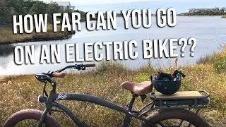 How far? Take an Electric Bike Ride with 30A and YOLO!