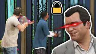 GTA 5 But Michael Locks His Doors