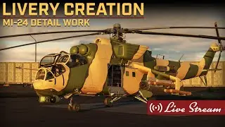 🔴Livery work | Detailing the Hind and Live Q&A (Part 2)