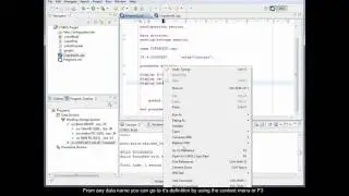 Editor navigation demo in Visual COBOL for Eclipse