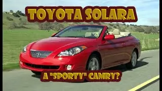 Here’s how the Toyota Solara attempted to be the “sporty” Camry