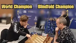 Magnus Carlsen CRUSHED Blindfold King | Magnus Carlsen VS Timur Gareyev