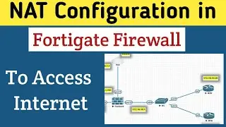 Day-04 | How to Configure NAT in Fortigate Firewall | Fortigate Firewall for Beginners