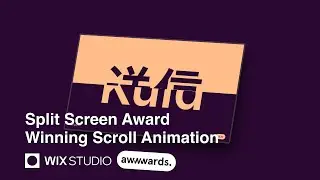 Wix Studio Tutorial | Amazing Split Screen Scroll Animation in 5 minutes #wixstudio #wixtutorial