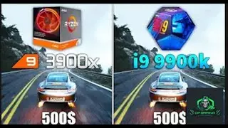 Ryzen 9 3900x vs i9 9900k Test in 9 Games