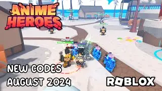 Roblox Anime Heroes Simulator New Codes August 2024