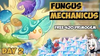 Fungus Mechanicus day 2  【Genshin Impact】