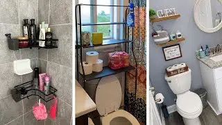 58 ULTIMATE BATHROOM STORAGE & ORGANIZING | Compilation Jansen's DIY 🔥