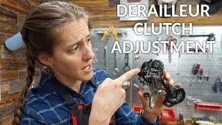 MAKE YOUR BIKE QUIETER (clutch derailleur service and adjustment) | Syd Fixes Bikes