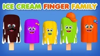 Ice Cream Finger Family Song | Daddy Finger Rhyme