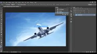 How to revert back one action step using history panel in Photoshop