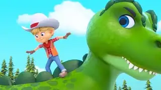 Jon Vs T-Rex | Dino Ranch | Cartoons for Kids | WildBrain Toons