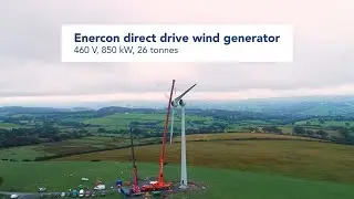 Wind turbine generator rewind case study - Grannell Community Energy