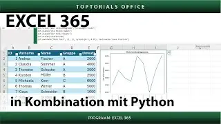 Excel 365 in Kombination mit Python (Grundlagen)