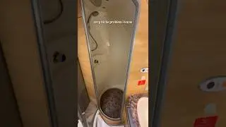 Turbulence in the Emirates A380 shower?😱