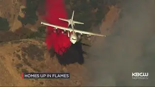 Homes Burned In 100-Acre San Jose Wildfire