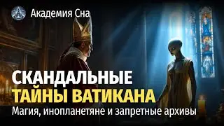 🌙 Лекция для сна ⛪ Скандальные тайны Ватикана: разврат, инопланетяне, магия и запретные архивы ⛪