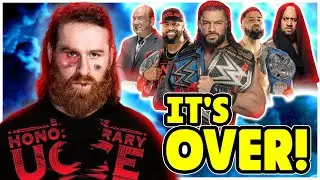 WWE 2K22: I made Sami Zayn FIGHT The ENTIRE Bloodline and this is what happened  (Modded Gameplay)