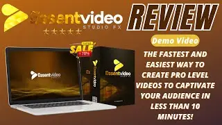 Essent Video Studio Review 2023 - Create Pro Level Videos To Captivate Your Audience! (Demo Video)