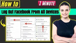 How to log out facebook from all devices 2024