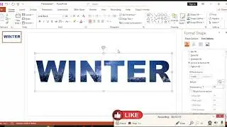 How to insert Image in Text in powerpoint | Step-By-Step Guide