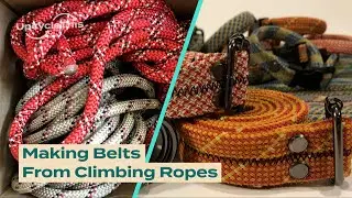 Teen Upcycles Climbing Ropes Into Belts