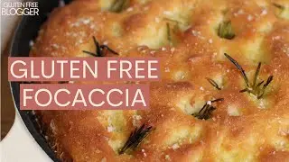 HOW TO MAKE GLUTEN FREE FOCACCIA (VEGAN) | EASY GLUTEN FREE BREAD