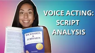 Acting: Script Analysis