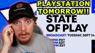 NEW PlayStation State of Play TOMORROW! 20 GAMES and 30 MINUTES LONG!