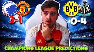 CHAMPIONS LEAGUE 2023/24 MATCHDAY/GAMEWEEK 4 PREDICTIONS